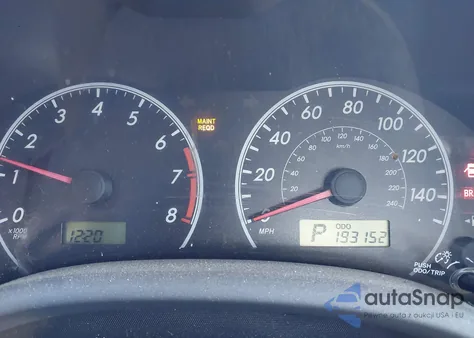 2009 Toyota Corolla Le z USA, uszkodzony, nr VIN 1NXBU40E79Z081788